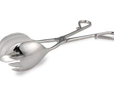 tongs salad silver