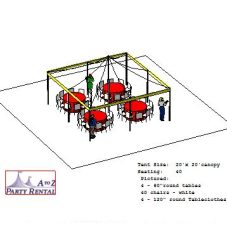 CAD Rendering 20' x 20'